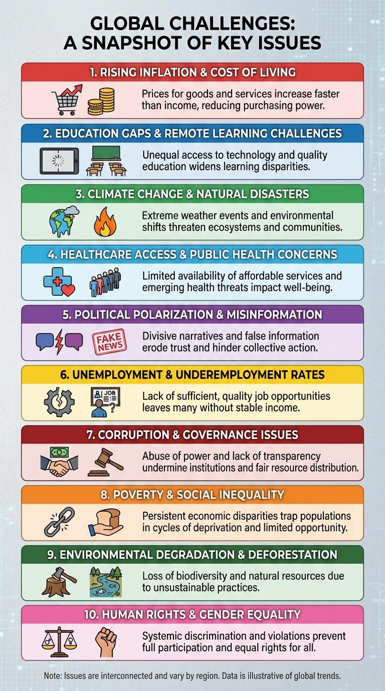 Infographic: Current Issues in the Philippines