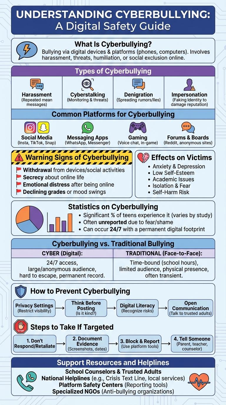 Infographic: Understanding and Preventing Cyberbullying