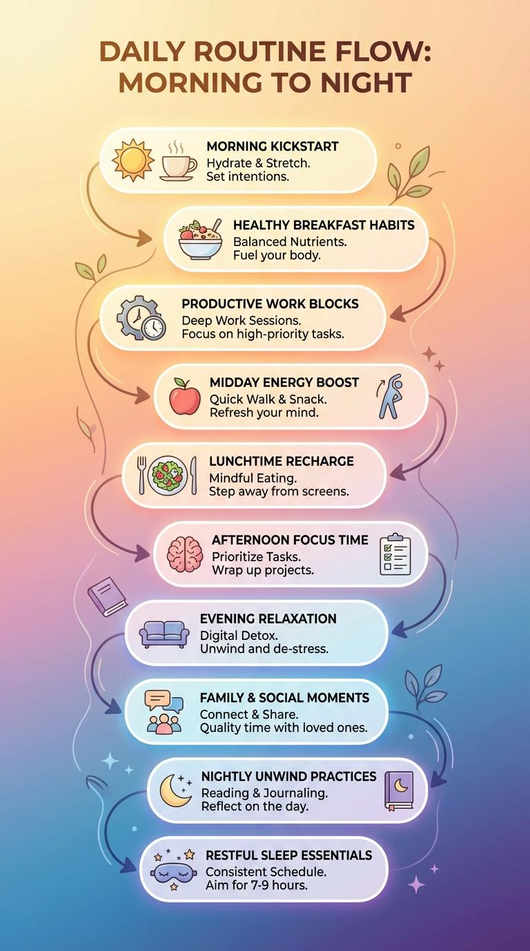 Infographic: How to Create an Effective Daily Routine