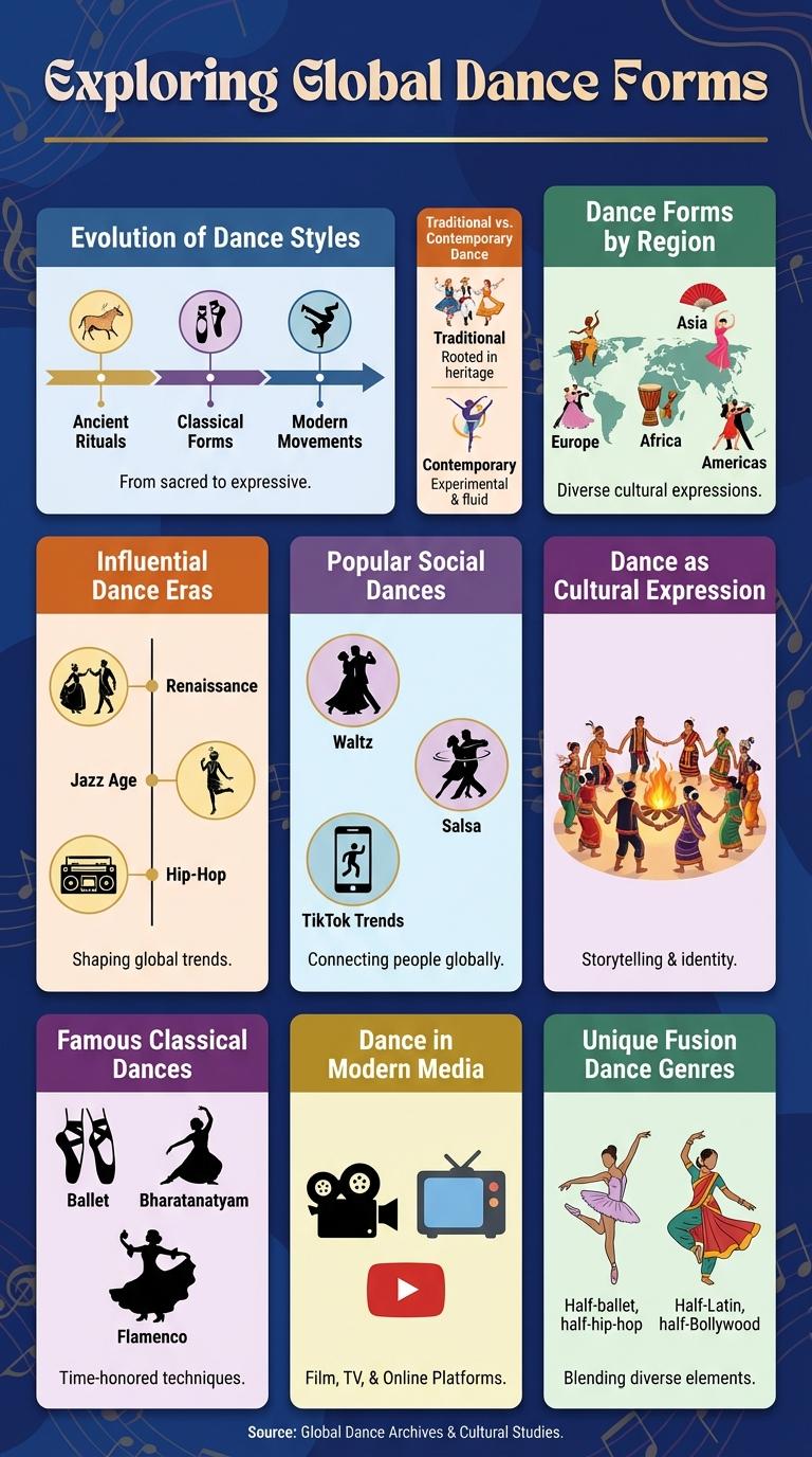 Infographic: Exploring Different Dance Forms