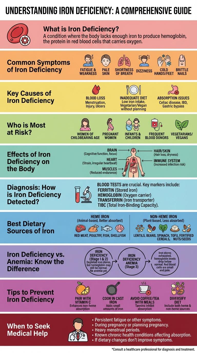 Infographic: Understanding Iron Deficiency