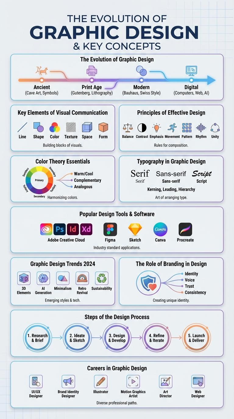 Infographic: Key Elements of Graphic Design