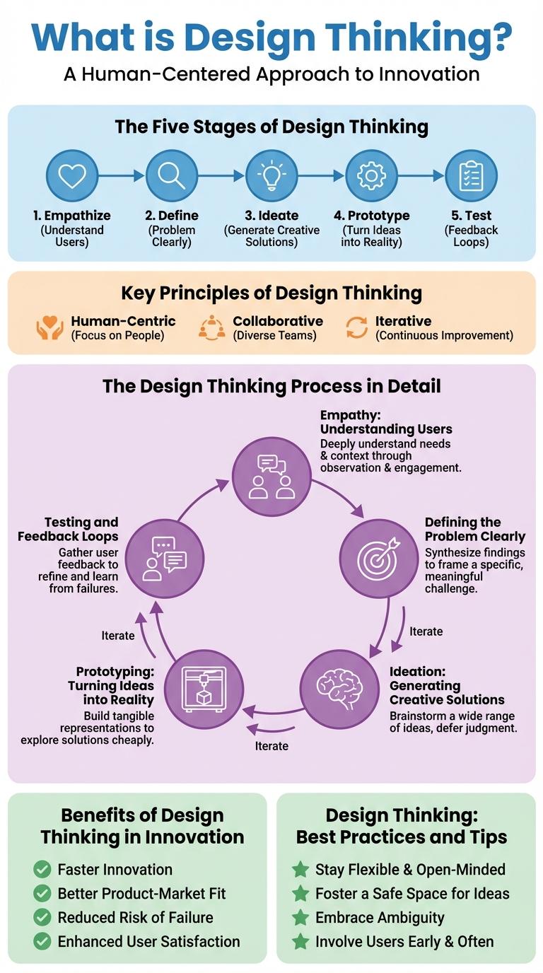 Infographic: An Overview of Design Thinking
