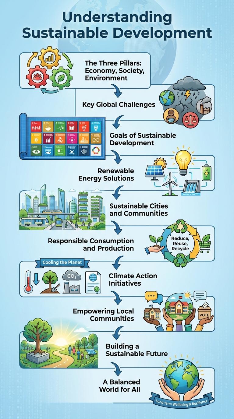 Infographic: Key Concepts and Strategies for Sustainable Development