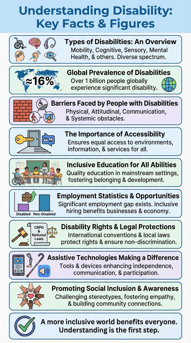 Infographic on People with Disabilities: Key Facts and Insights