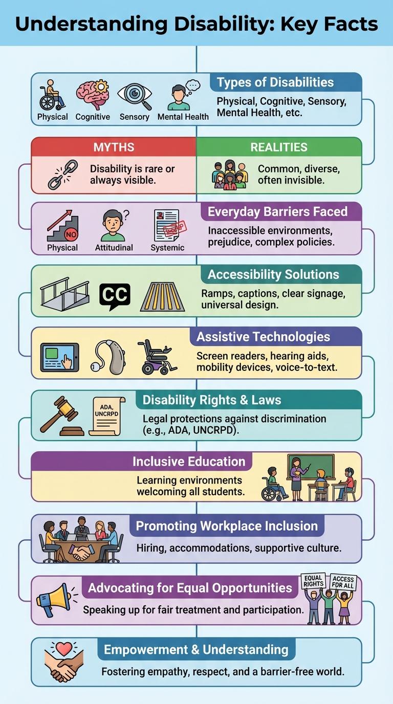 Infographic About People With Disabilities