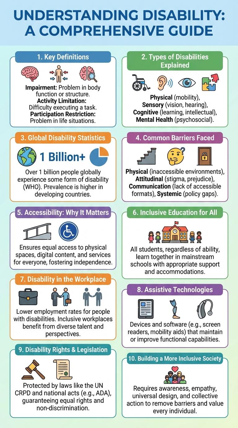 Infographic: Key Facts and Figures About Disability