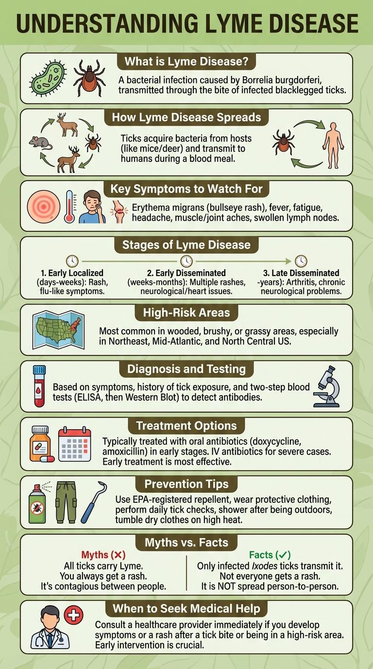 Lyme Disease: Key Facts and Prevention Tips (Infographic)