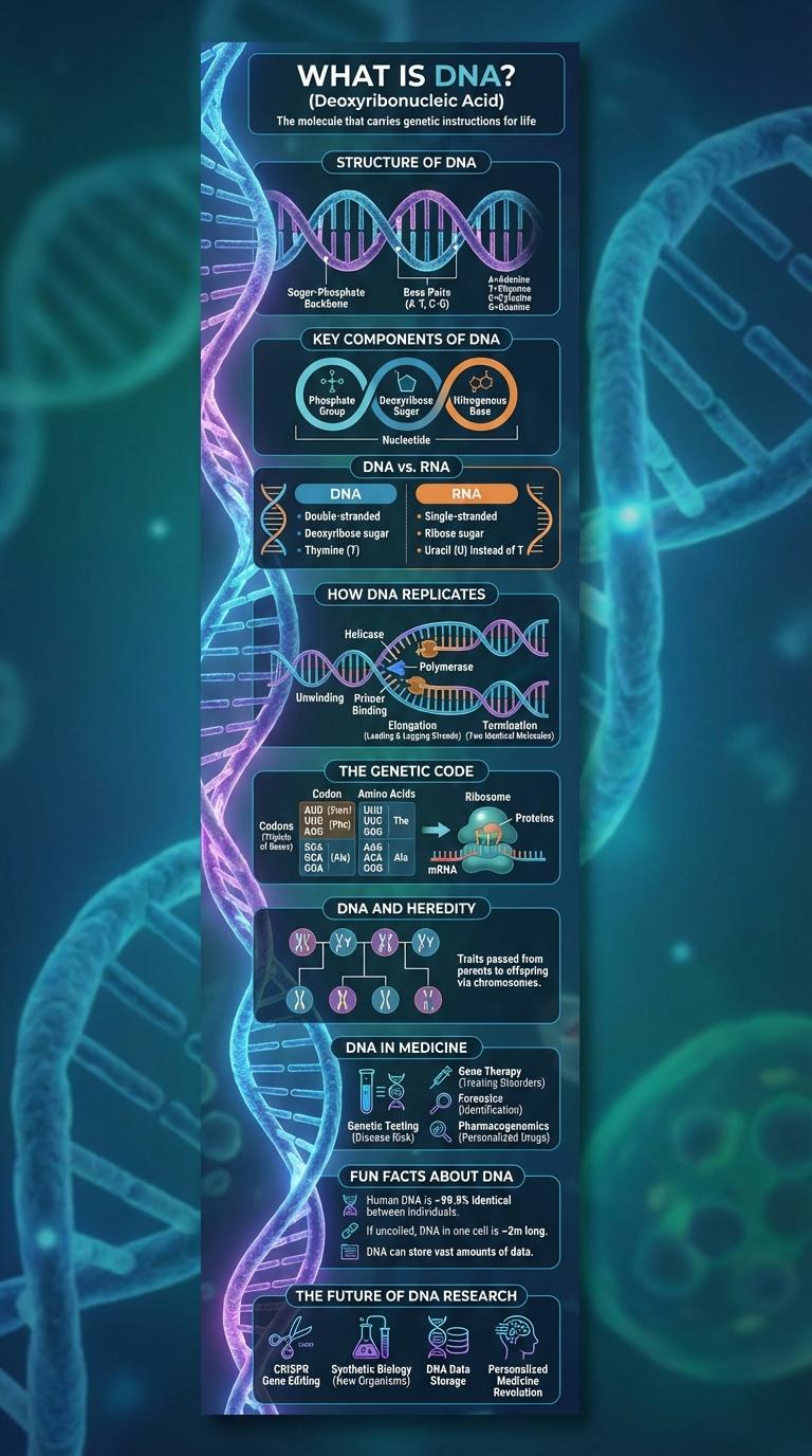 DNA: An Informative Infographic Explained