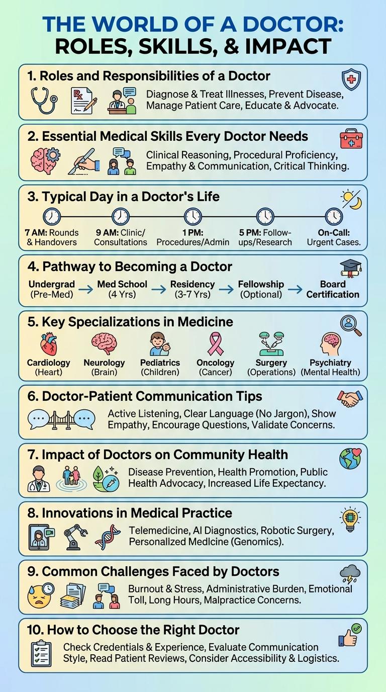 Informative Infographic: Key Facts About Doctors