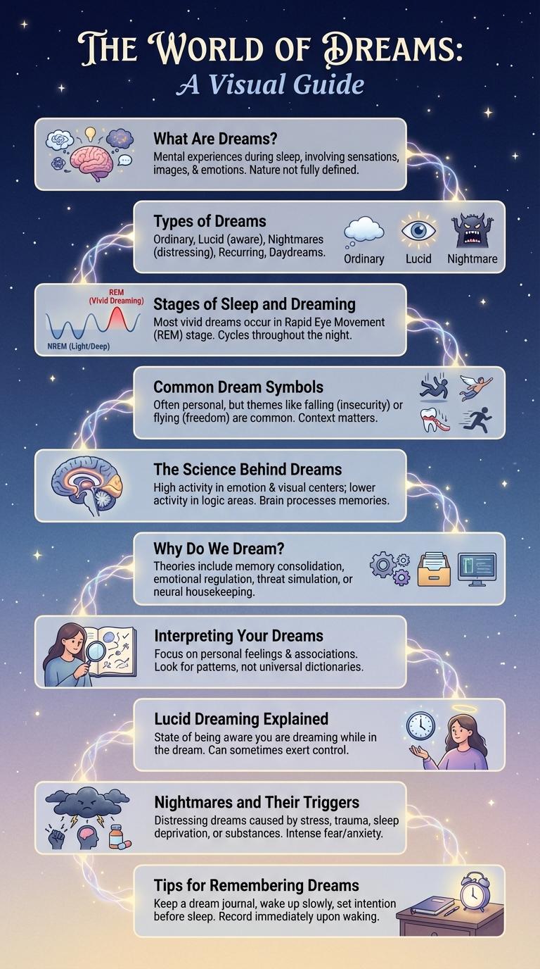 Infographic: Fascinating Facts About Dreams