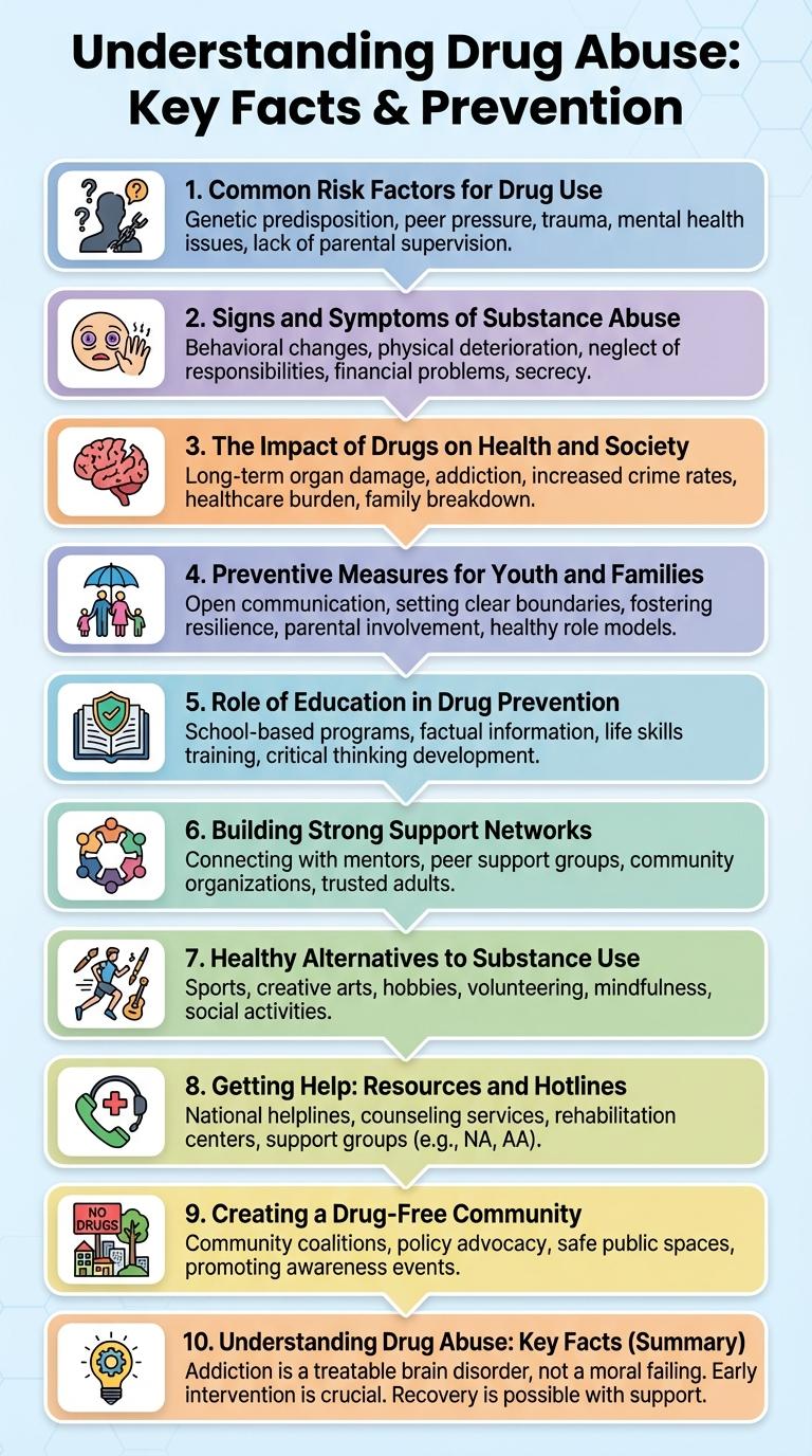 Infographic: Effective Strategies for Drug Prevention