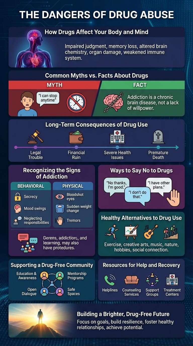 Infographic: Say No to Drugs