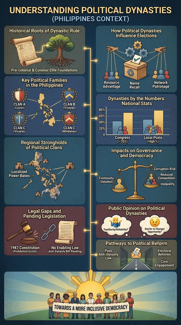 Infographic on Political Dynasties in the Philippines