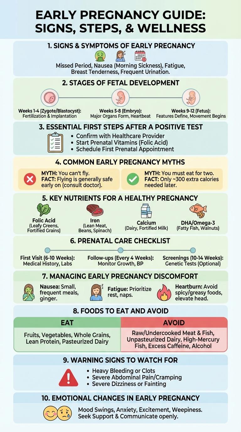 Infographic: Key Facts About Early Pregnancy