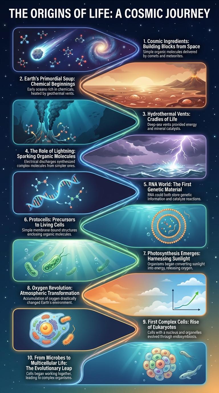 Infographic: The Origin of Life on Earth