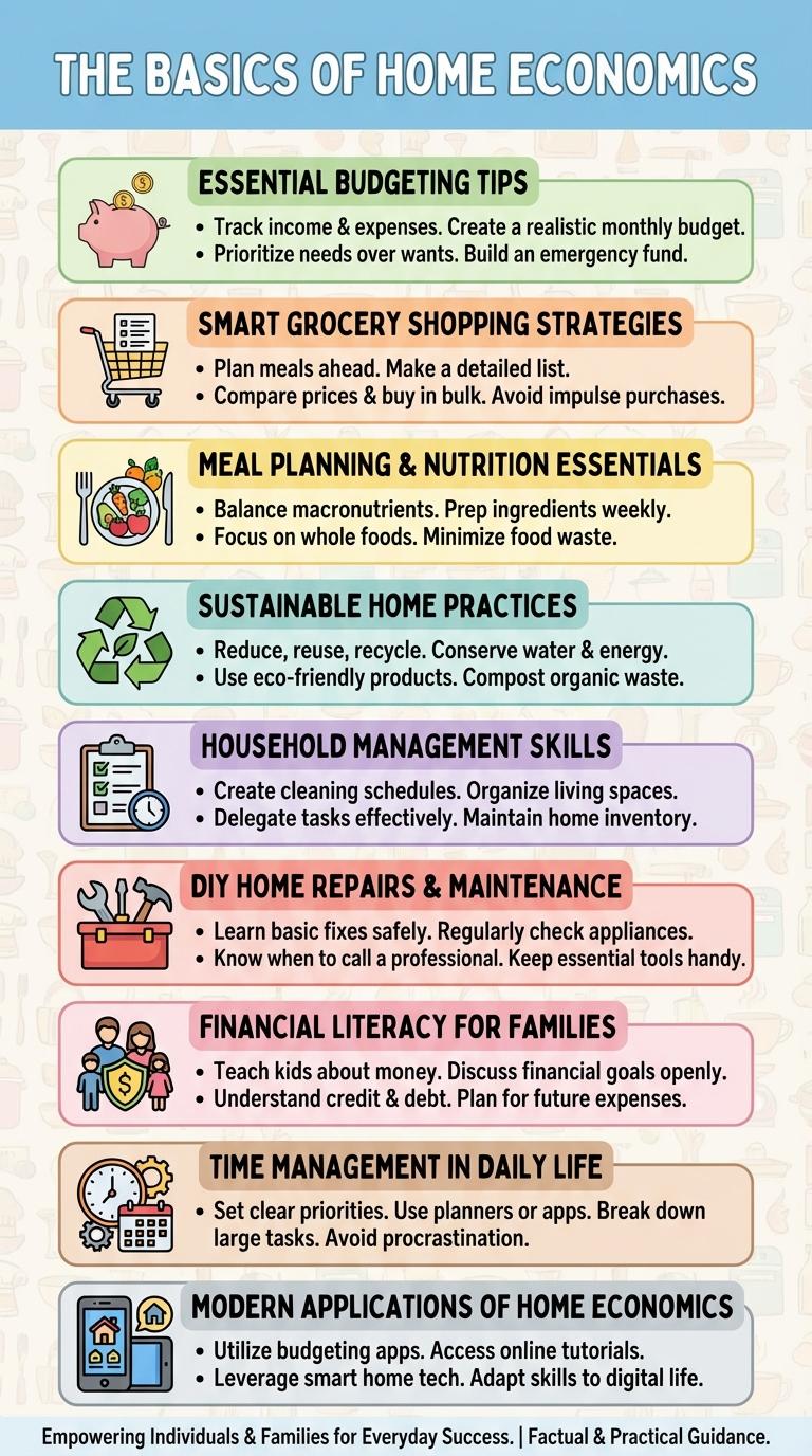 Infographic: The Importance of Home Economics in Modern Life