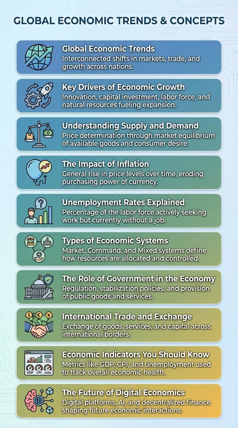 Infographic: Key Concepts in Economics