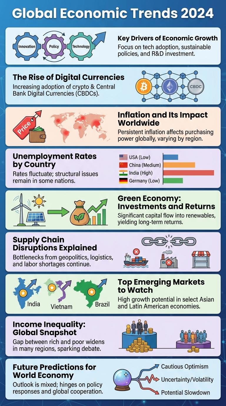 Infographic on the State of the Economy