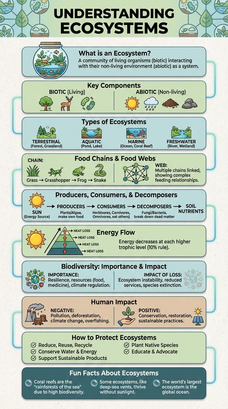 Infographic About Ecosystems