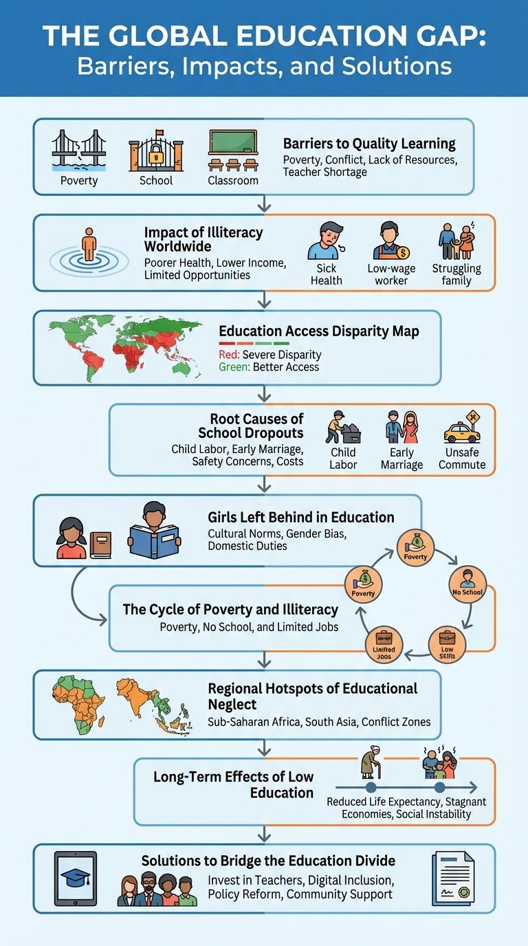 Infographic: The Impact of Lack of Education