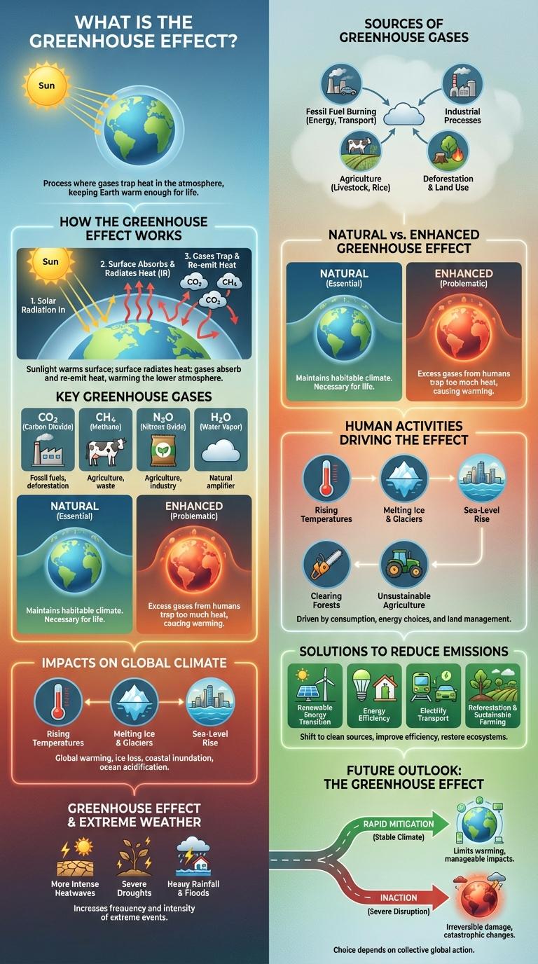 Infographic: Understanding the Greenhouse Effect