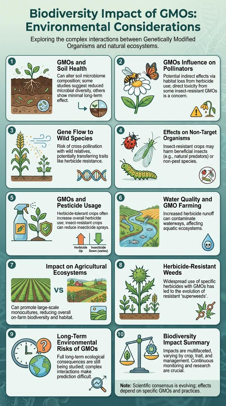 Infographic: The Environmental Effects of GMOs