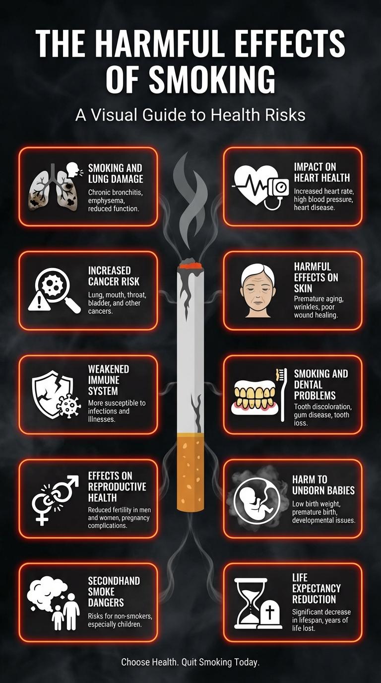 Infographic: The Effects of Smoking on Your Health