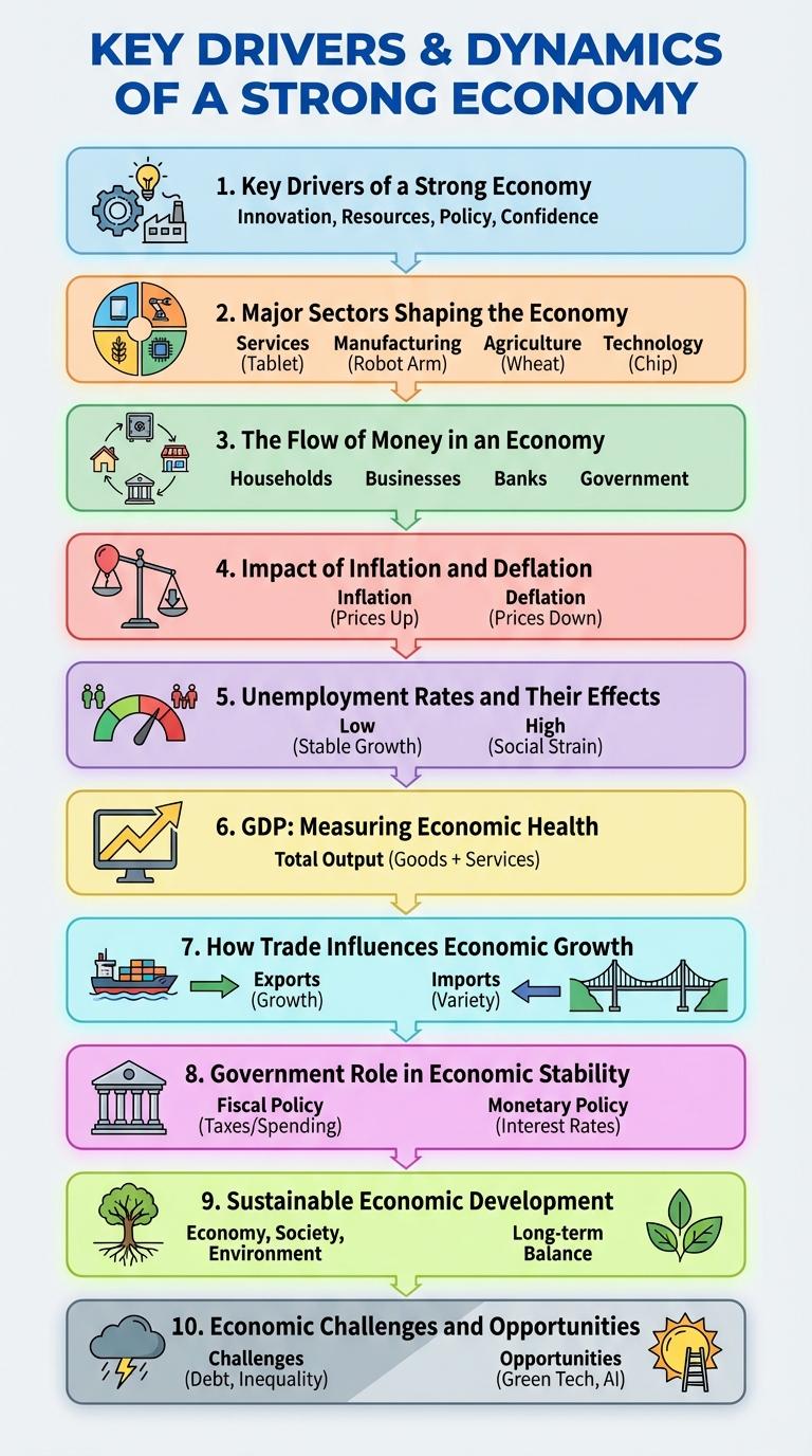 Infographic About the Economy