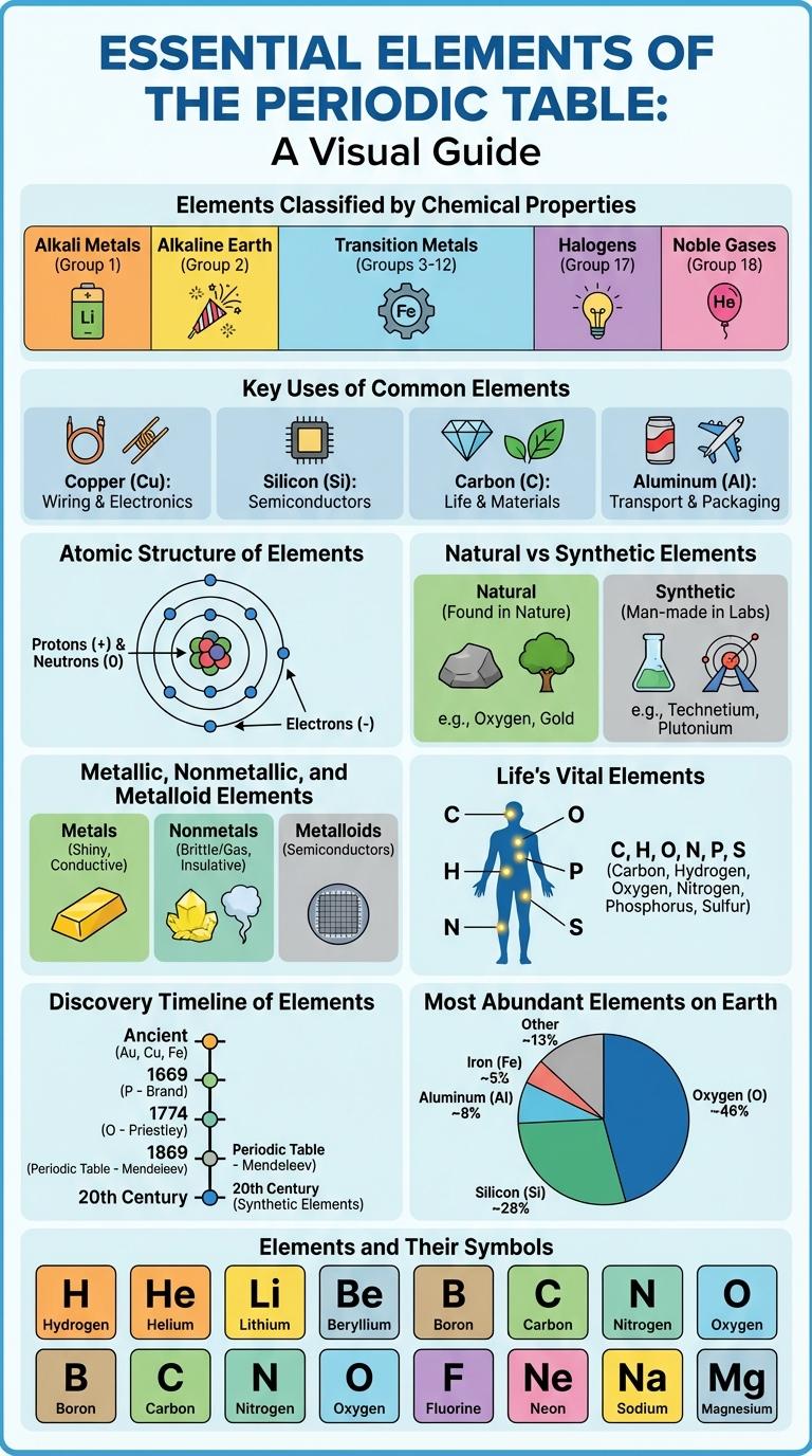 Infographic About the Elements