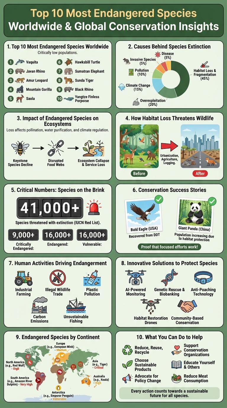 Infographic: Understanding Endangered Species and Their Plight