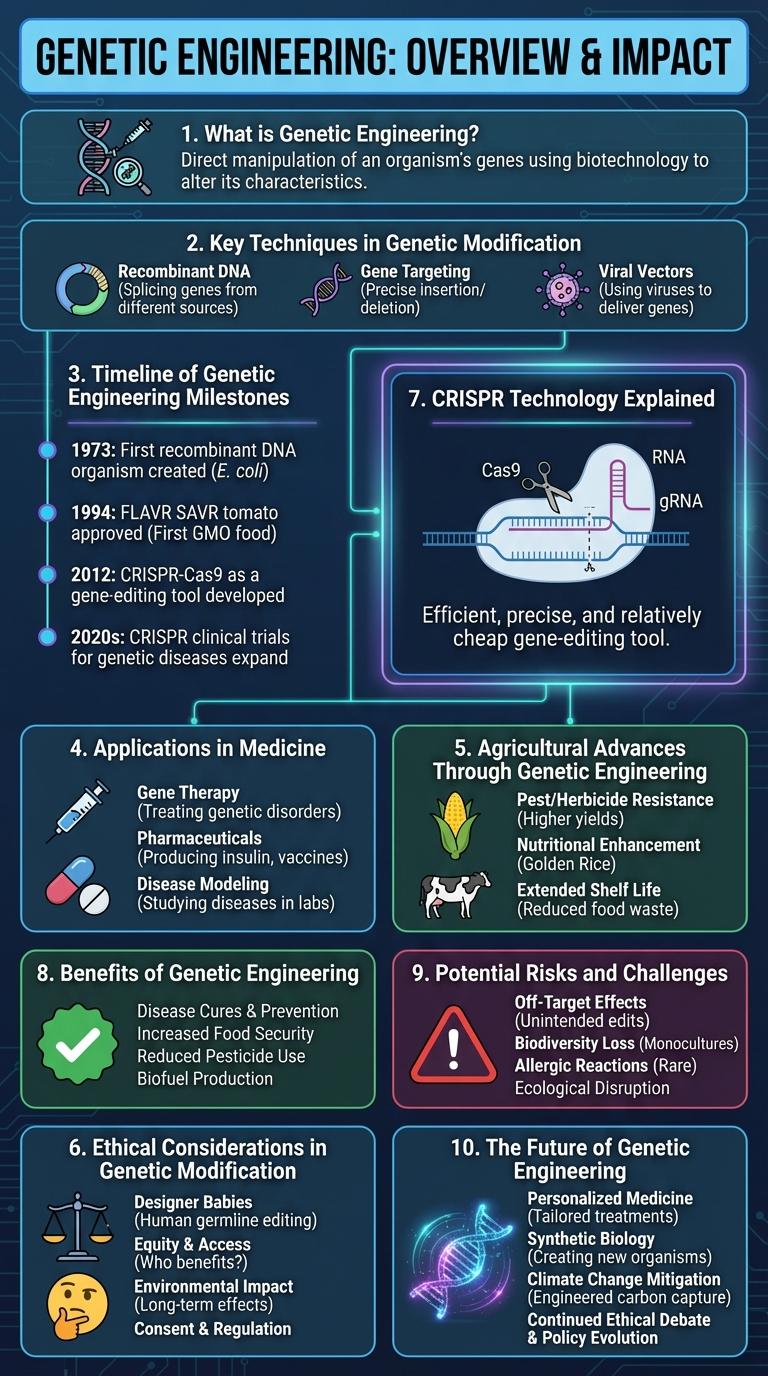 Infographic: An Overview of Genetic Engineering