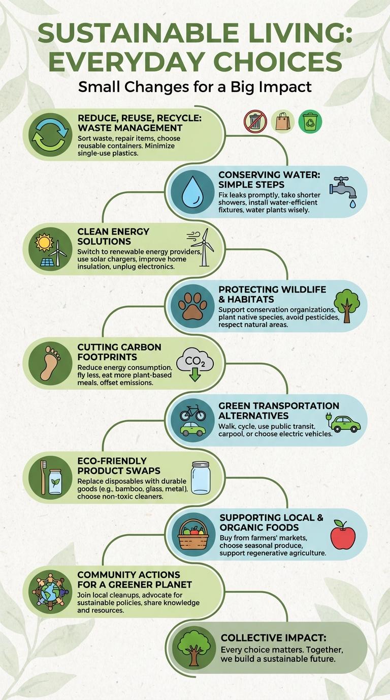 Infographic: How to Protect the Environment