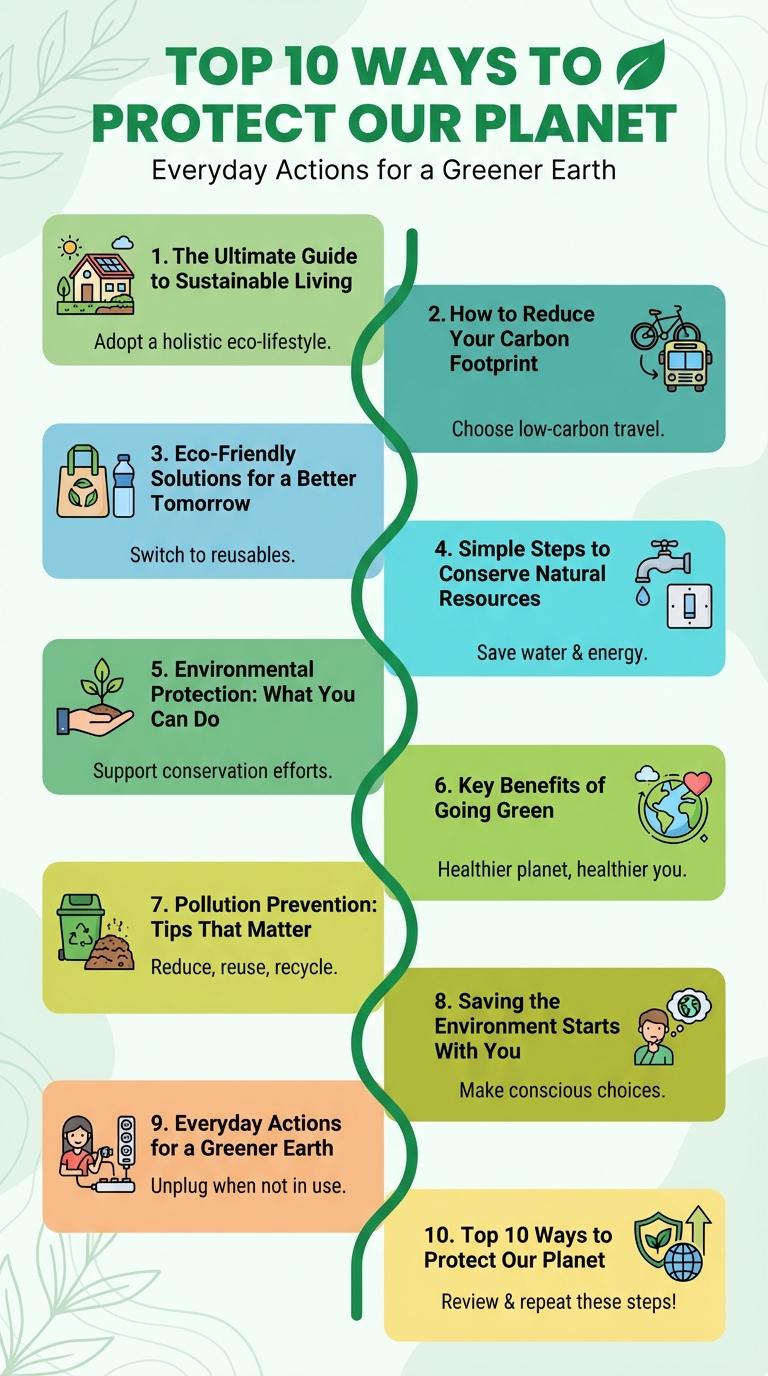 Infographic: Effective Strategies for Environmental Protection