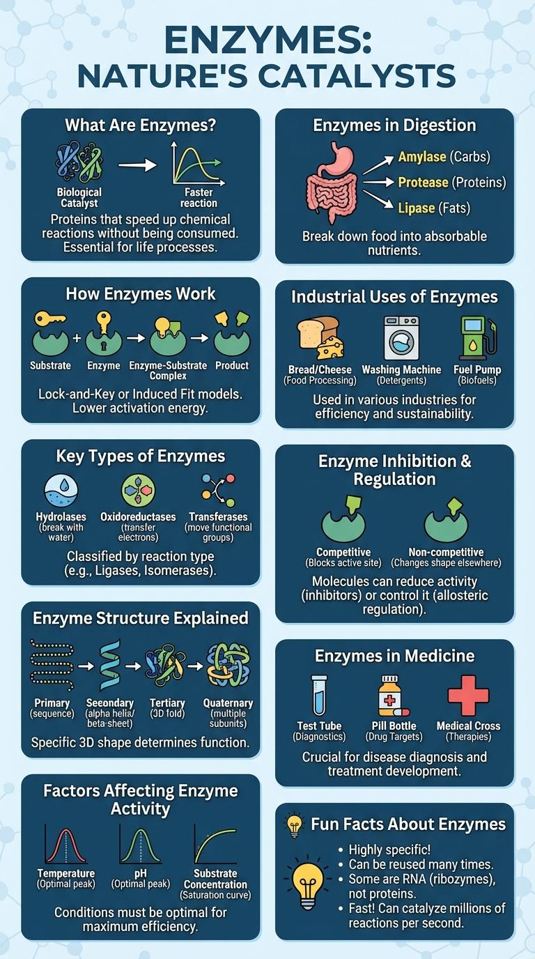 Infographic: Understanding Enzymes and Their Functions