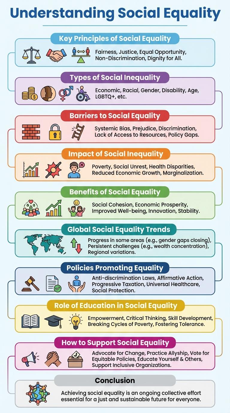 Infographic on Social Equality