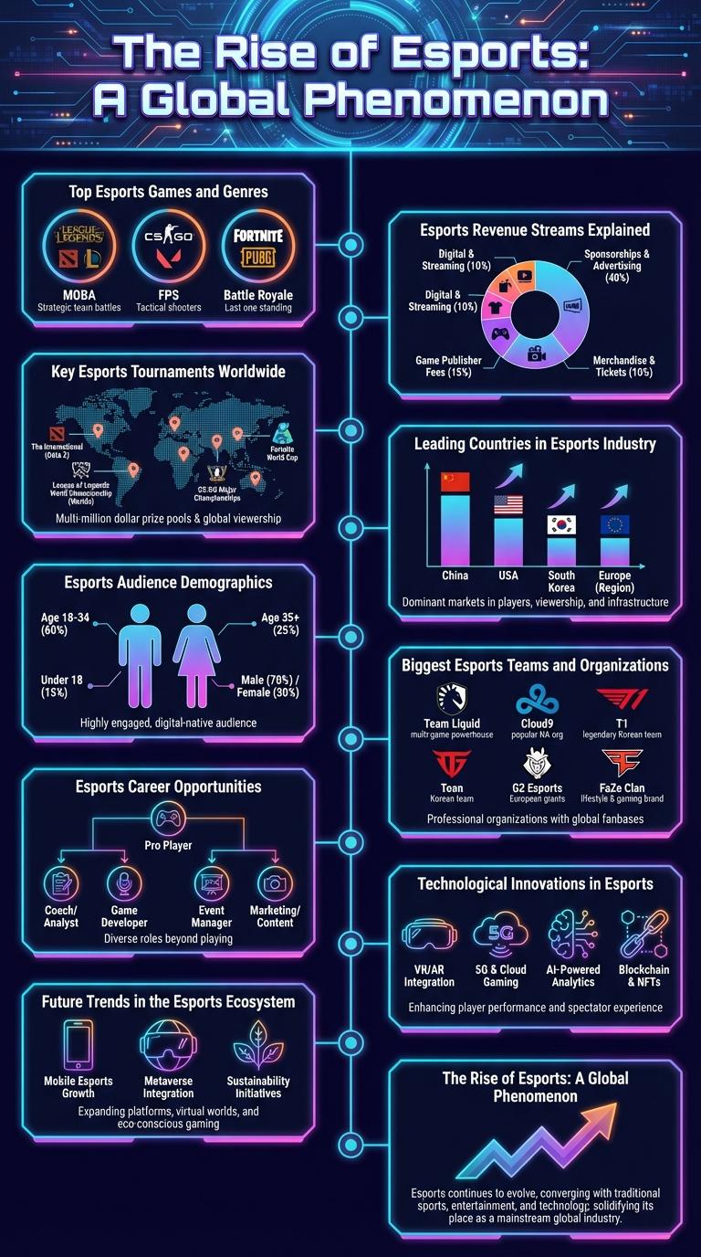 Infographic: The Rise and Impact of Esports