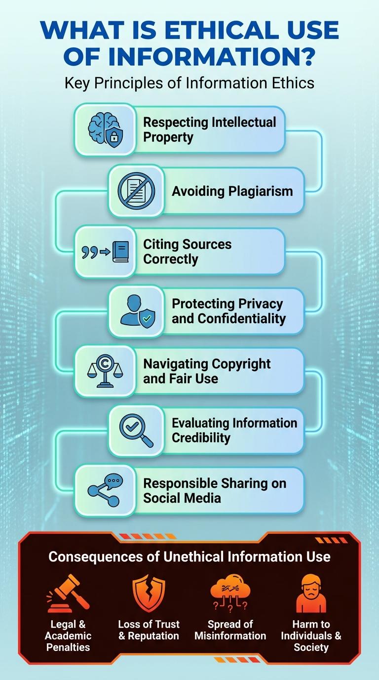 Infographic: The Ethical Use of Information