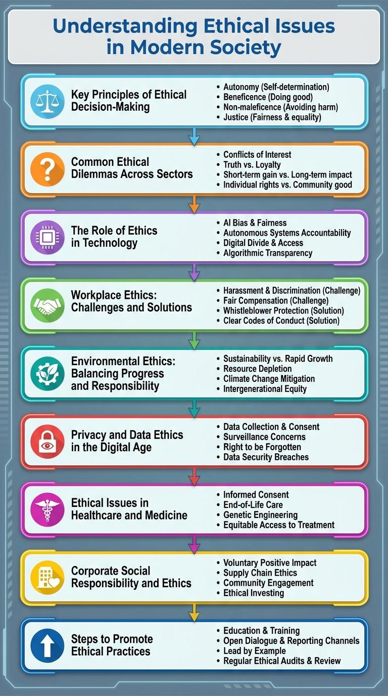 Infographic on Ethical Issues