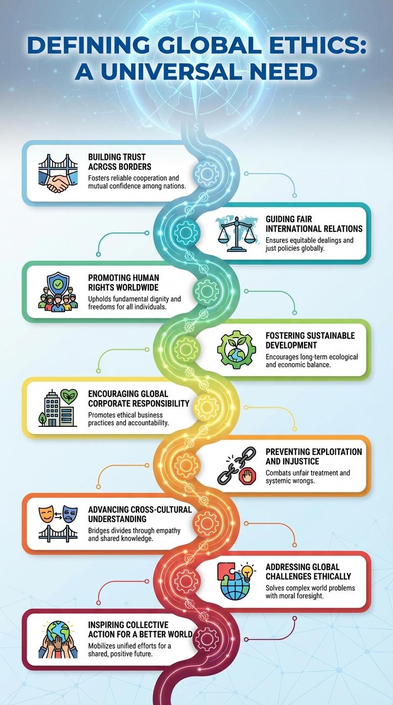Infographic: Understanding the Purpose of Global Ethics