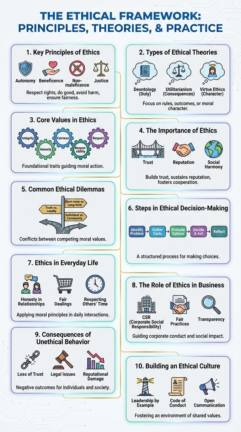 Infographic: Understanding the Core Principles of Ethics