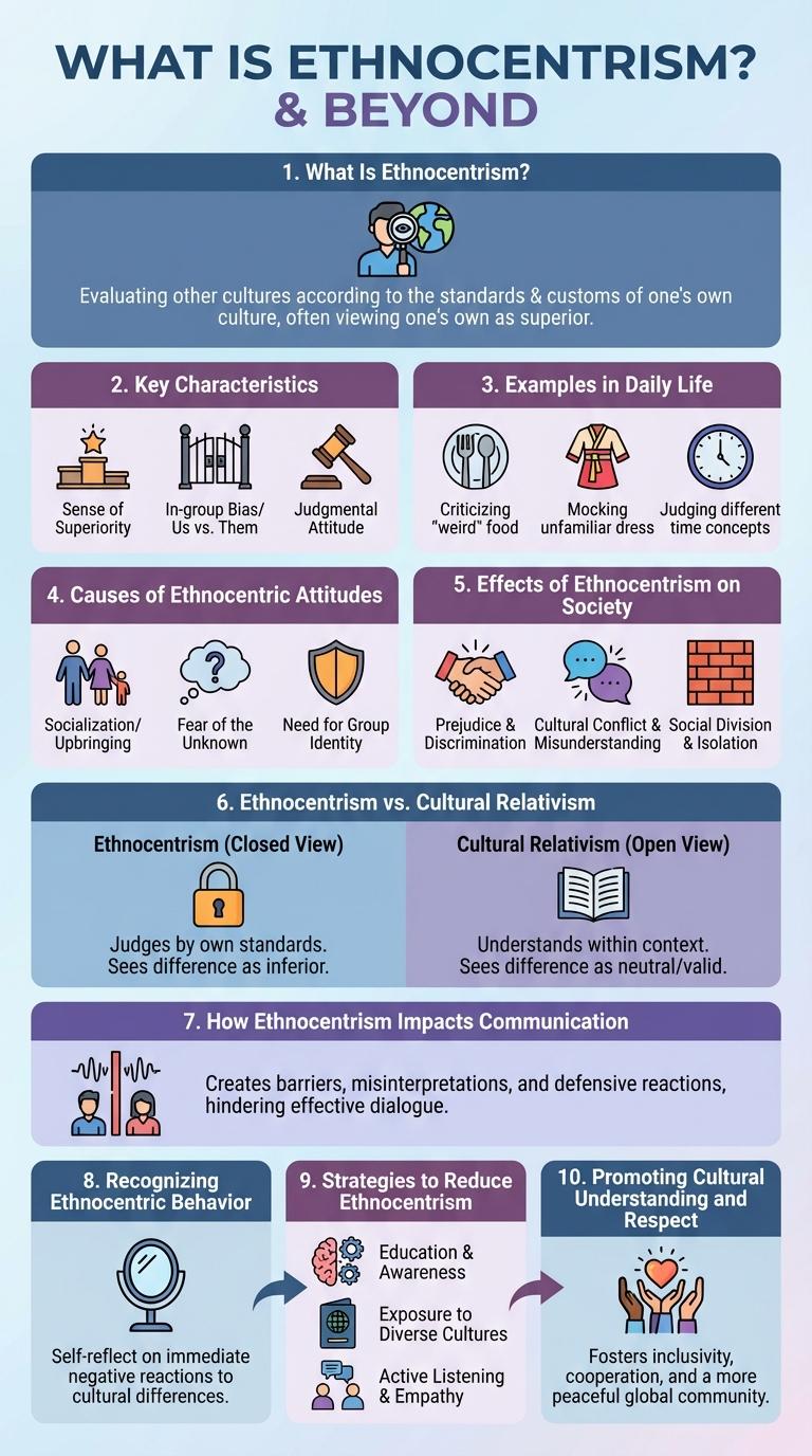 Infographic: Understanding Ethnocentrism and Its Effects