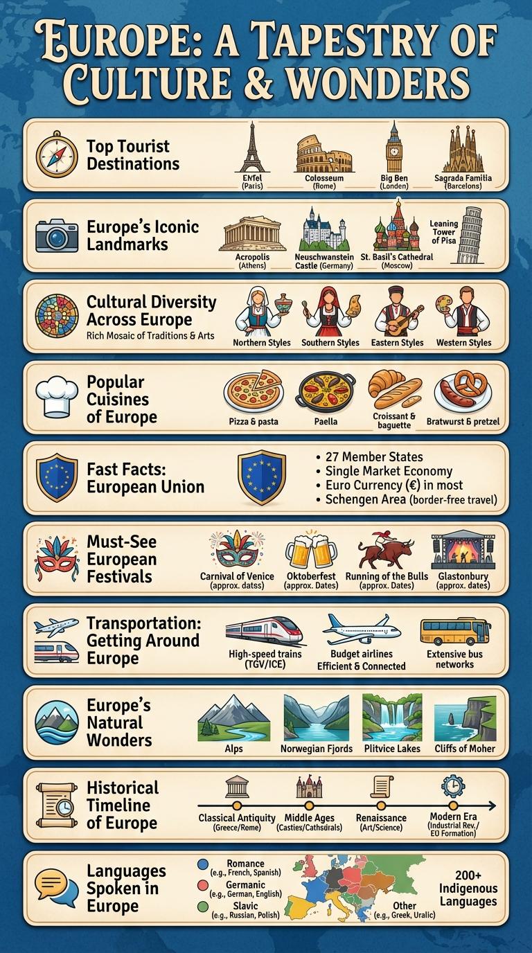 Infographic: Key Facts and Figures About Europe