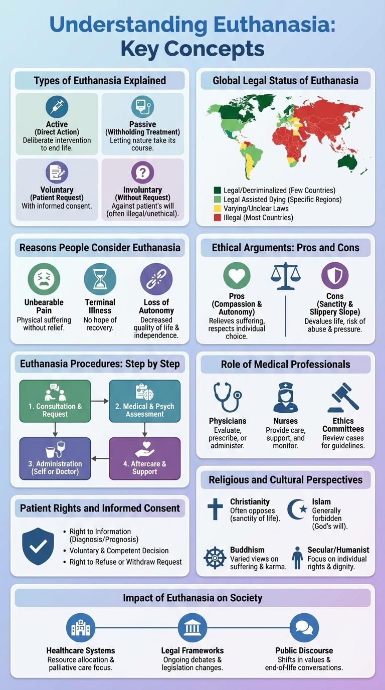 Infographic: Key Facts and Insights About Euthanasia