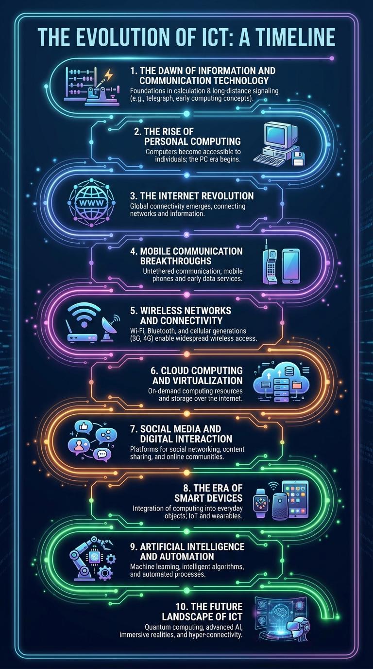 Infographic: The Evolution of ICT