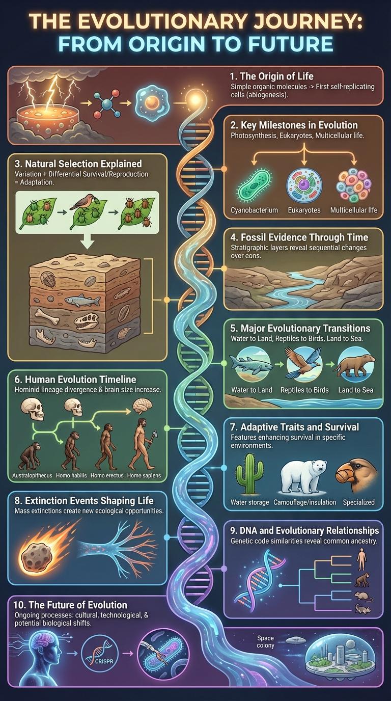 Infographic: The Evolution of Life on Earth