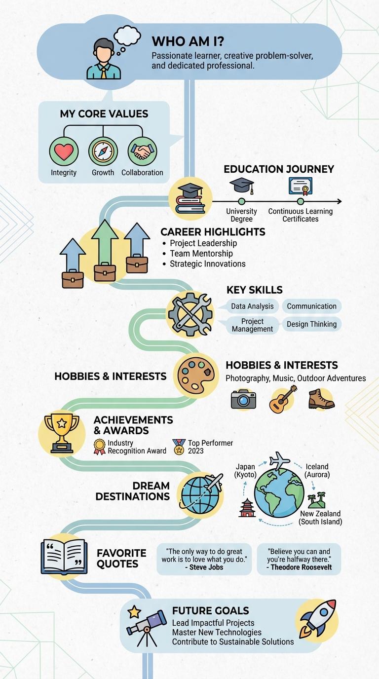 Infographic Example: All About Me