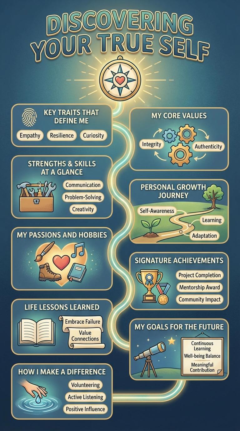 Infographic About Self: An Example