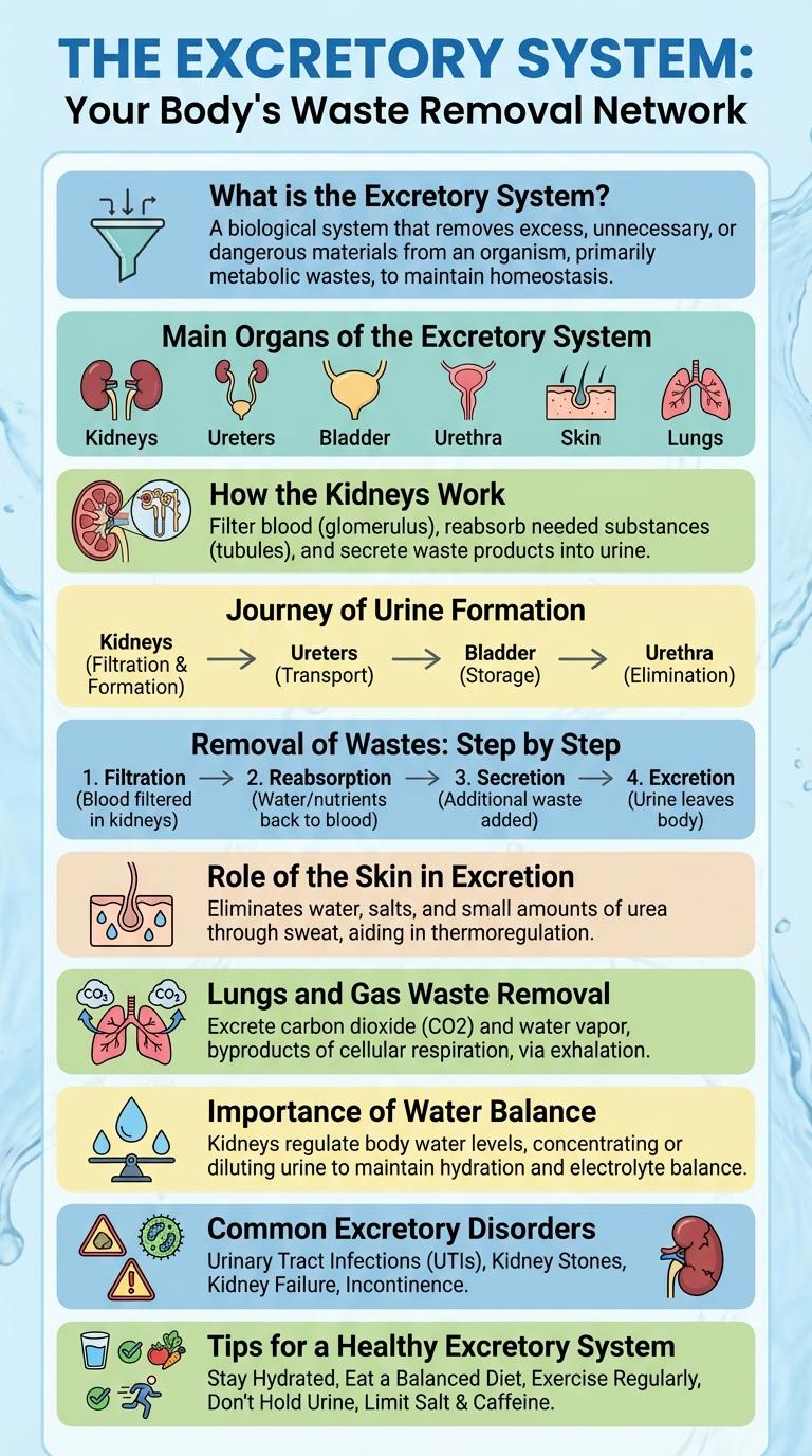 Infographic: Understanding the Human Excretory System