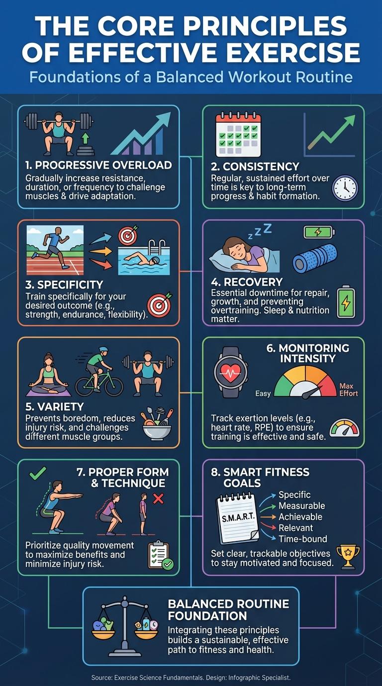 Infographic: Key Principles of Effective Exercise
